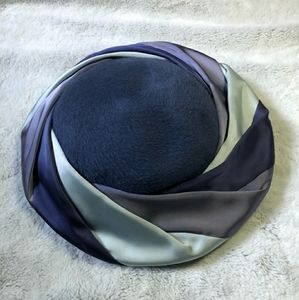 Vintage Hochschild John & Co. Blue Hat